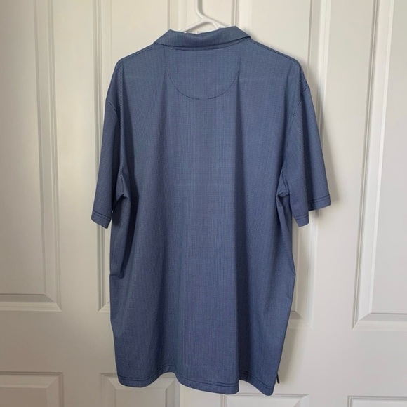 Men’s Callaway Opti-Dri Blue Check Performance Golf Polo Size XL EUC - Picture 2 of 8